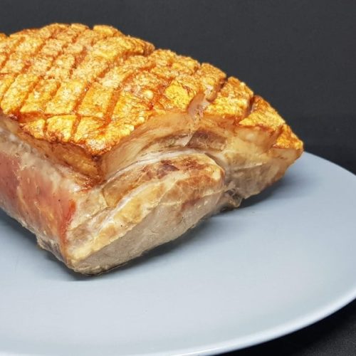 Dryaged flæskesteg sous vide