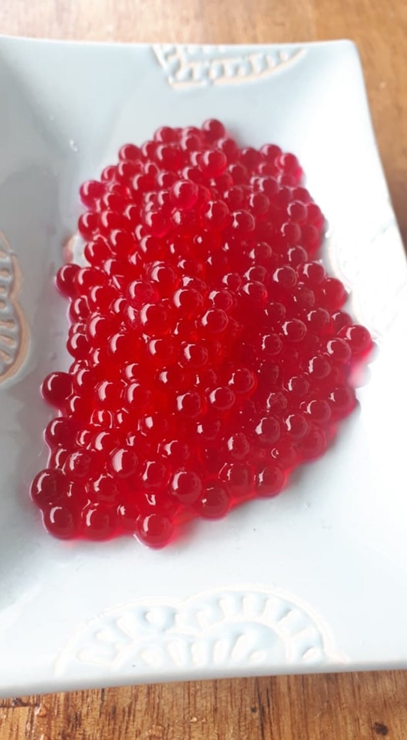 Fake caviar