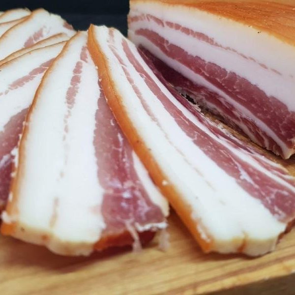 Dry-cured bacon