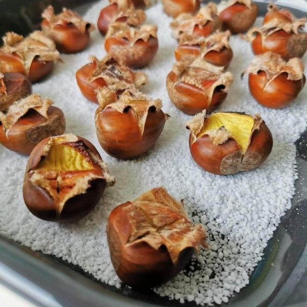 Baked Chestnuts in the Oven
