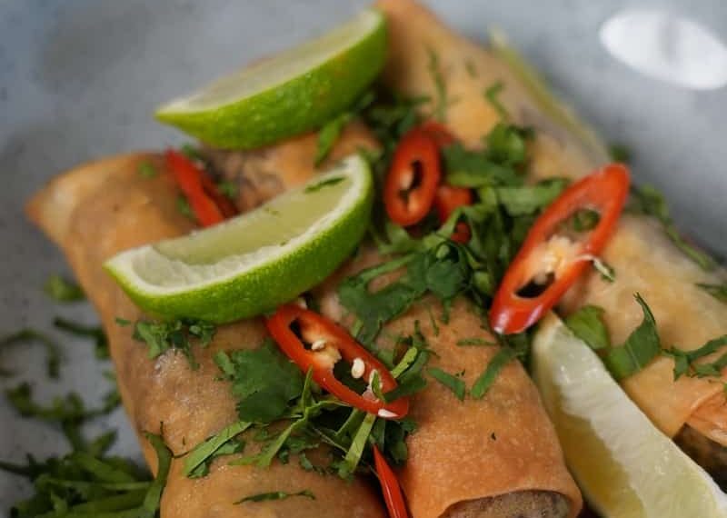 Spring Rolls in Airfryer or Actifry
