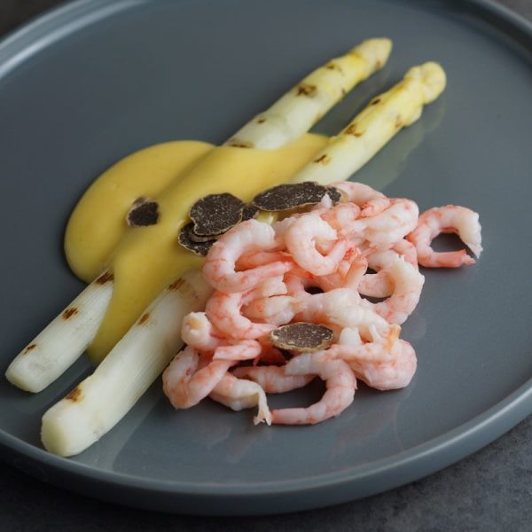 Grilled White Asparagus