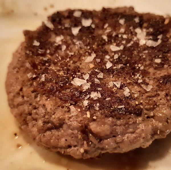 Hamburger Steak in Airfryer