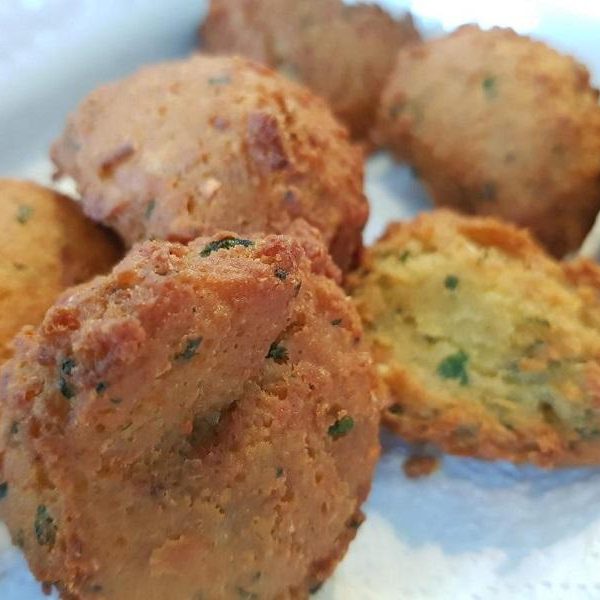 Homemade falafel