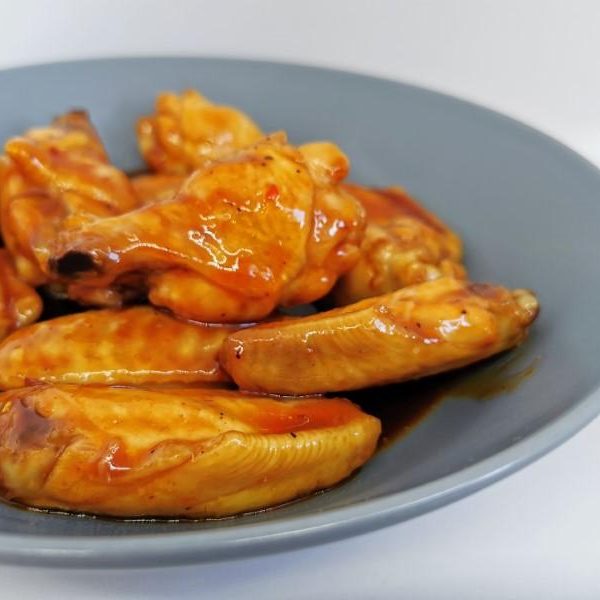 Homemade hot wings