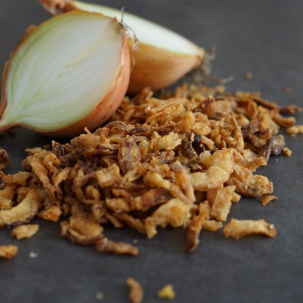 Homemade fried onion