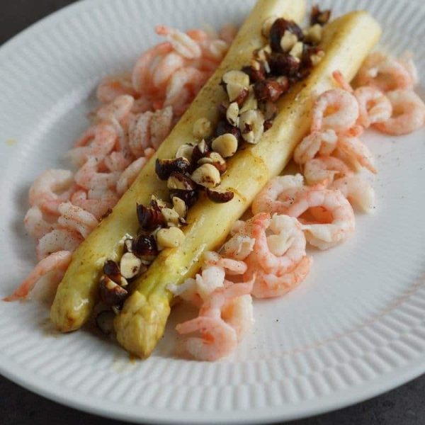 Boiled White Asparagus