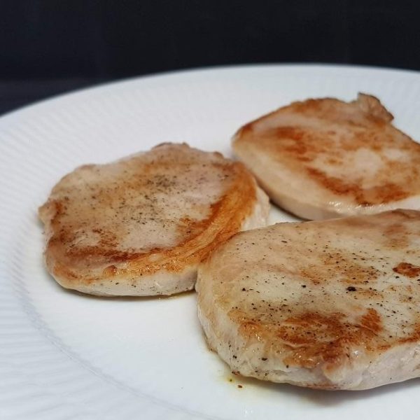 Chops sous vide