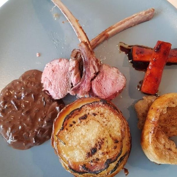 Dry-Aged Rack of Lamb (Sous Vide)