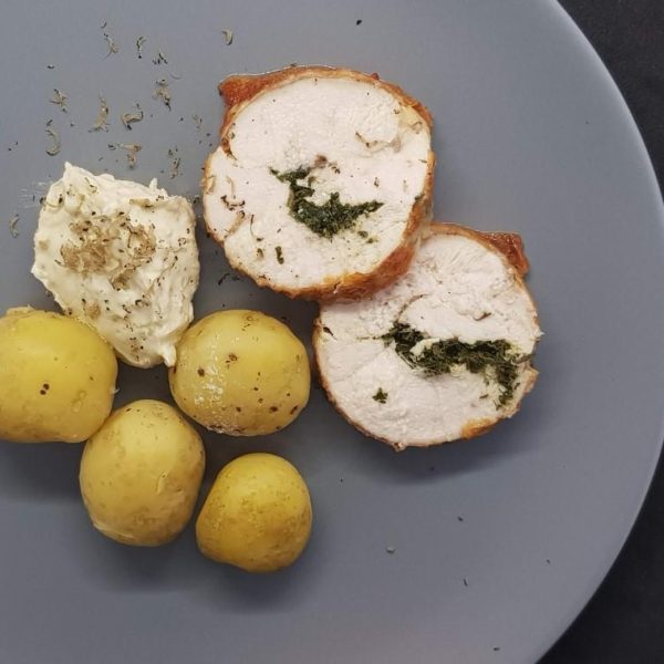 Chicken Roulade with Herbs