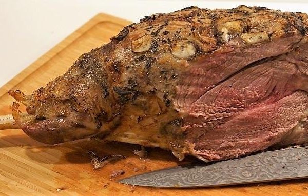 Slow-Cooked Leg of Lamb