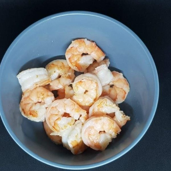 Quick-fried Tiger Prawns
