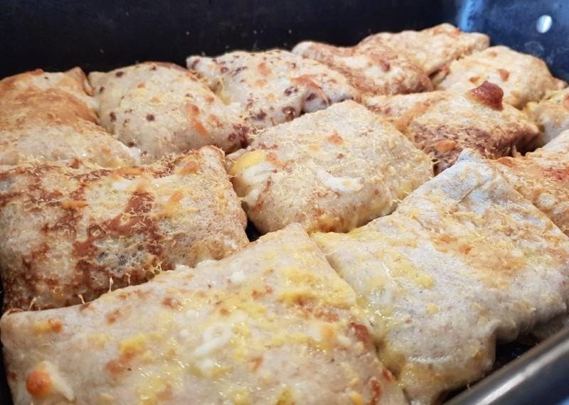 Savory Pancakes with Cornmeal