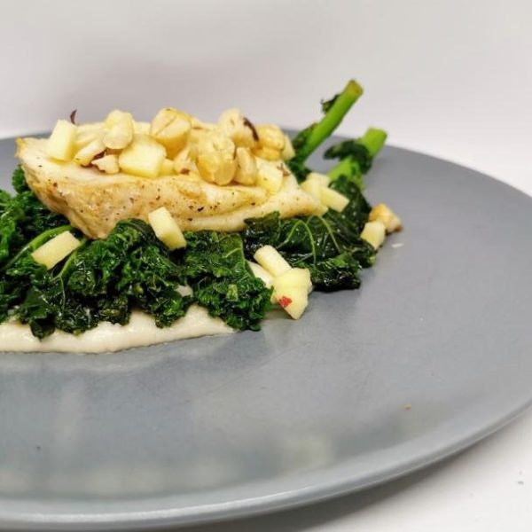 Pan-fried Halibut Fillet
