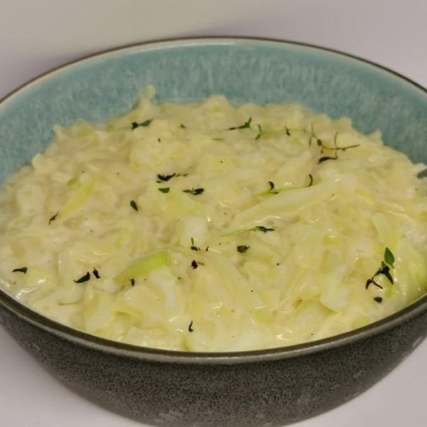 Creamed White Cabbage