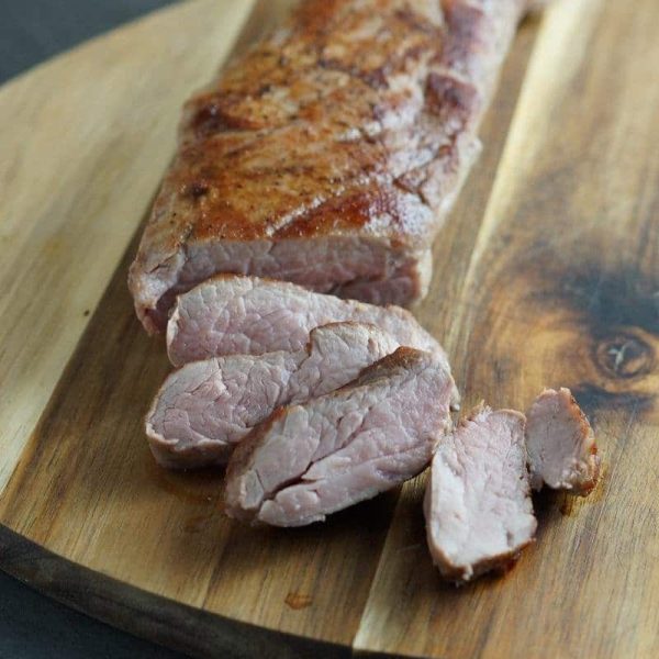 Sous vide pork tenderloin