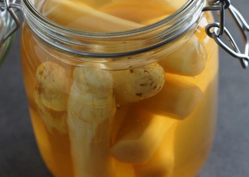 Pickled White Asparagus