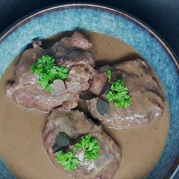 Pork Cheeks in Clay Pot