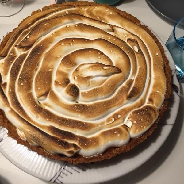 Homemade Italian meringue