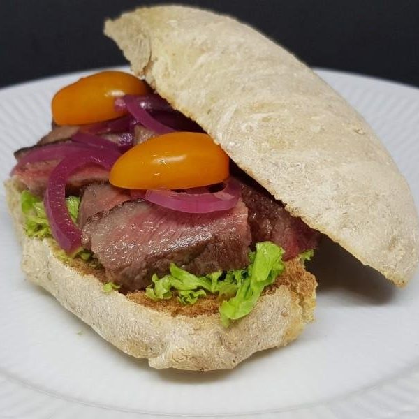 Homemade Steak sandwich