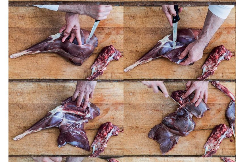 Butchering a Venison Haunch