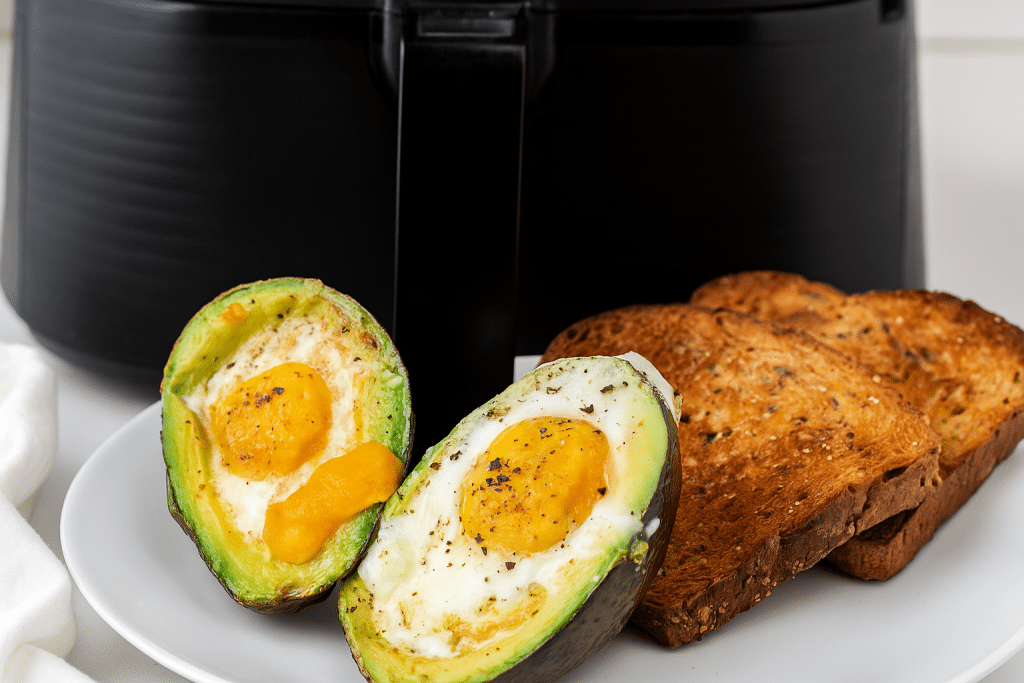 Avocado Eggs with Air Fryer