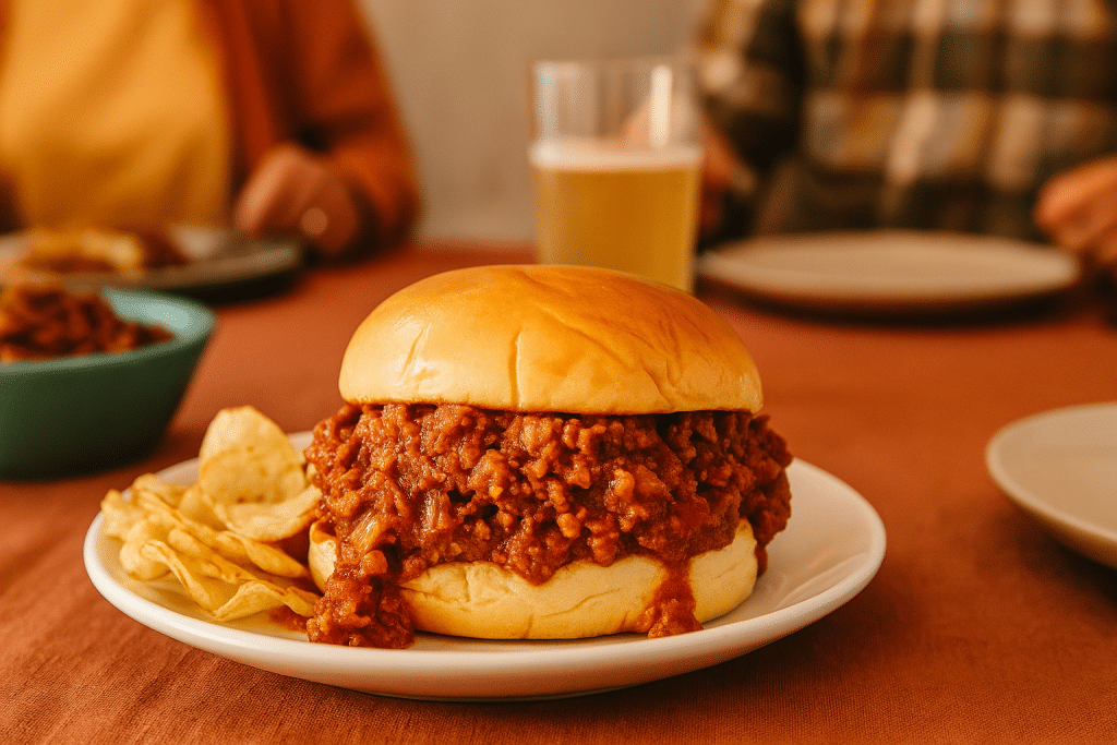 Sloppy Joes Dinner Burger