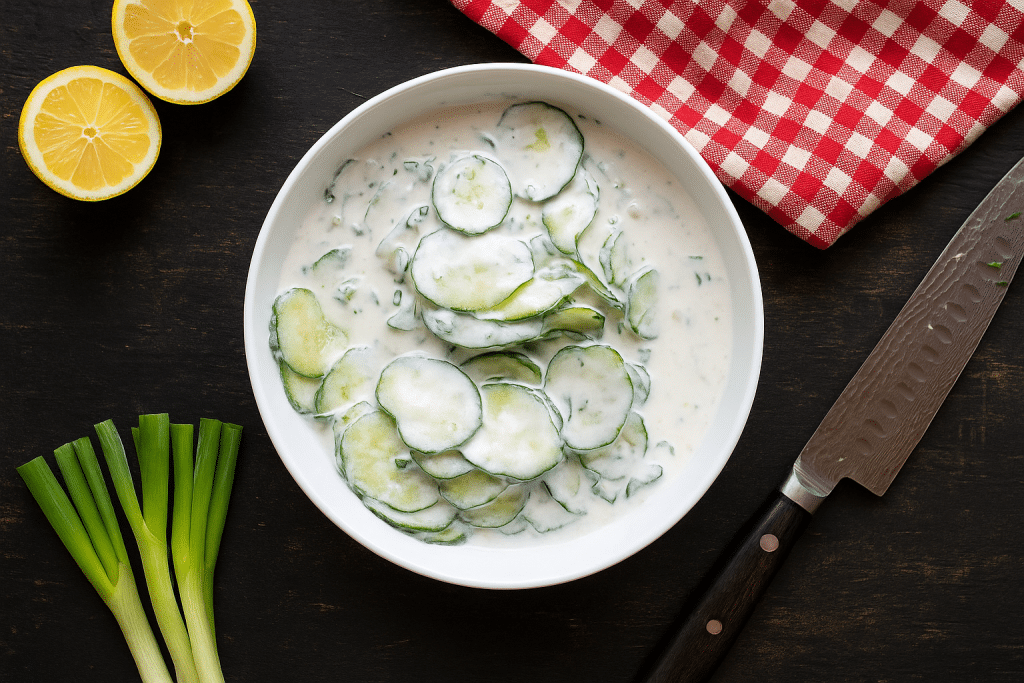 Cucumber Salad yogurt