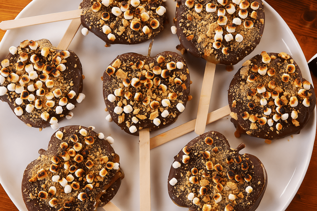 S’mores Candy Apples