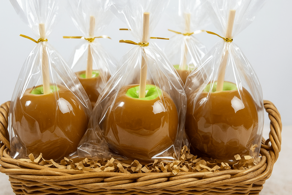 Caramel-Dipped Apples