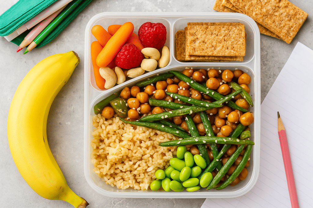 Chickpea School Lunchbox Green Beens