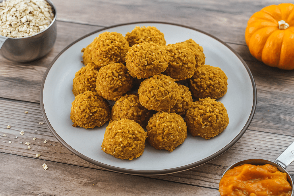 Pumpkin Oat Balls