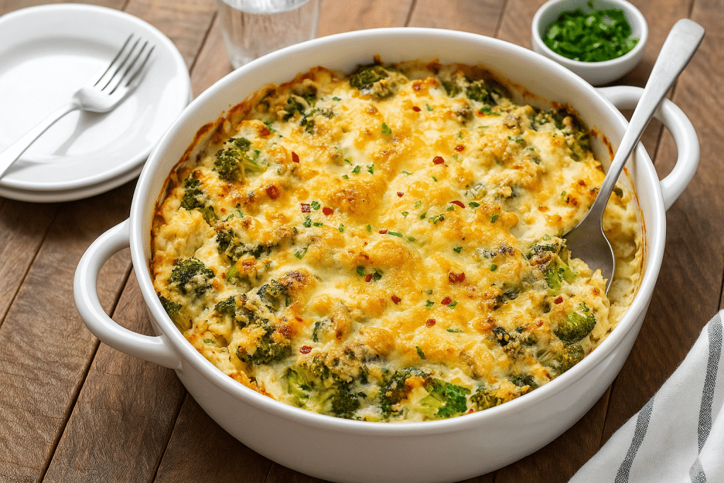 Cheesy Chicken Broccoli