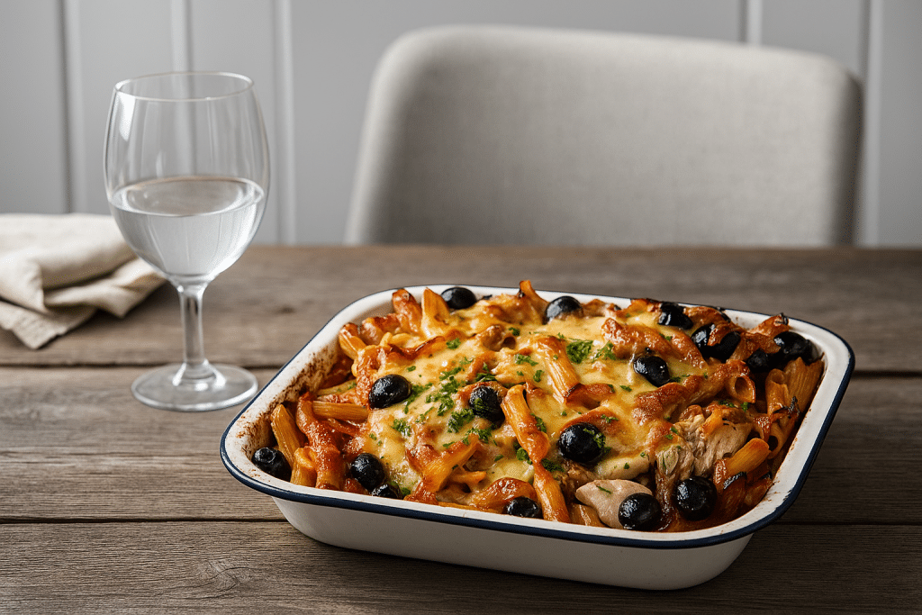 Nordic Casserole with tuna and pasta