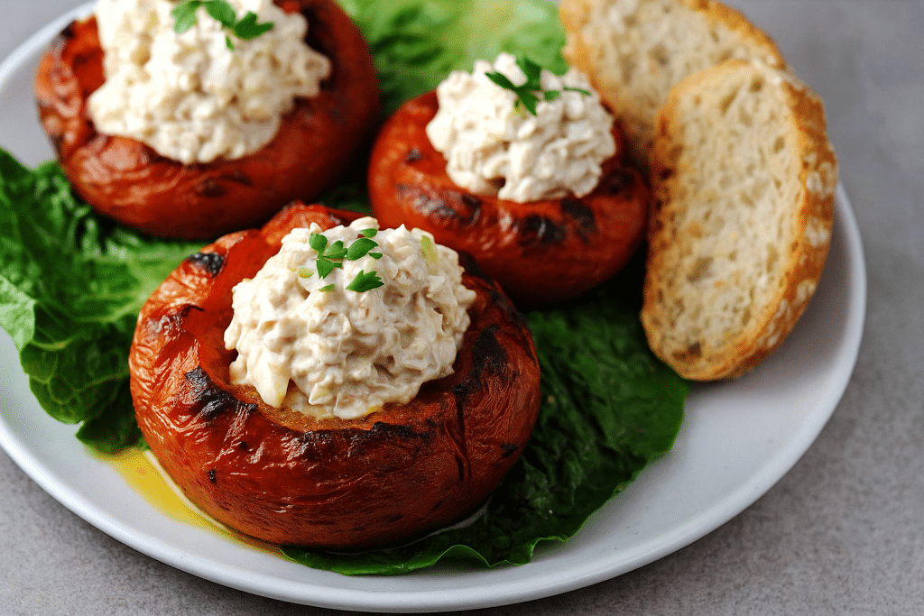 Tuna-Stuffed Tomatoes Tonnet