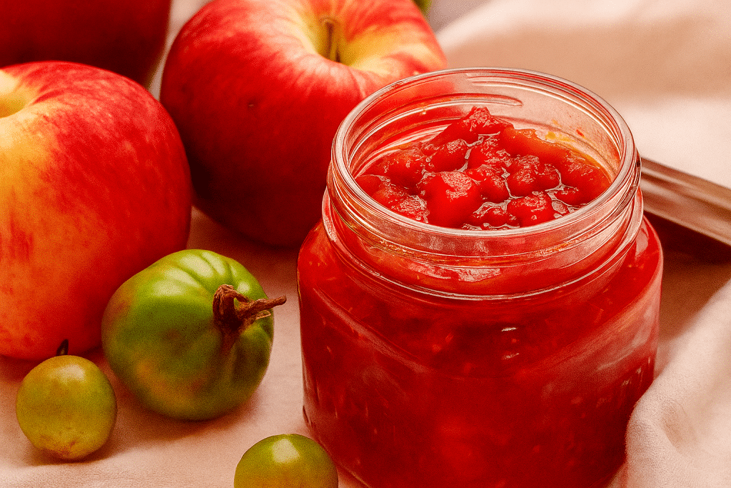 Apple Tomato Chutney