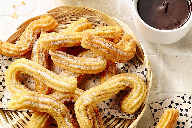 Churros_met_Chocoladesaus