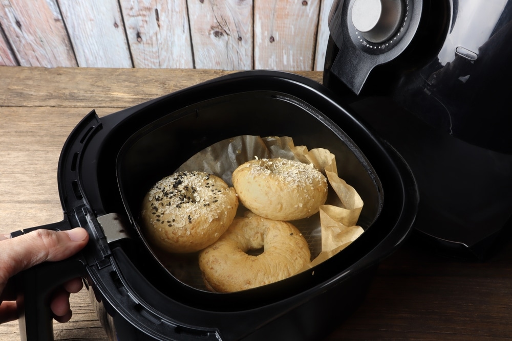 Homemade,Organic,Butter,Bagel,Breads,Are,Baked,By,Using,A