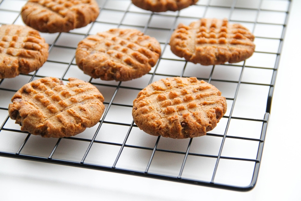 Process,Of,Making,Peanut,Butter,Cookies.,Peanut,Butter,Cookies,Are