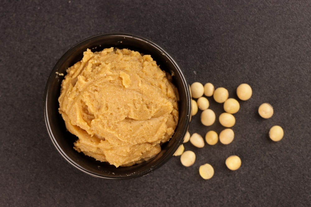 Miso,Is,Japanese,Traditional,Paste,Made,From,Fermenting,Soybean.