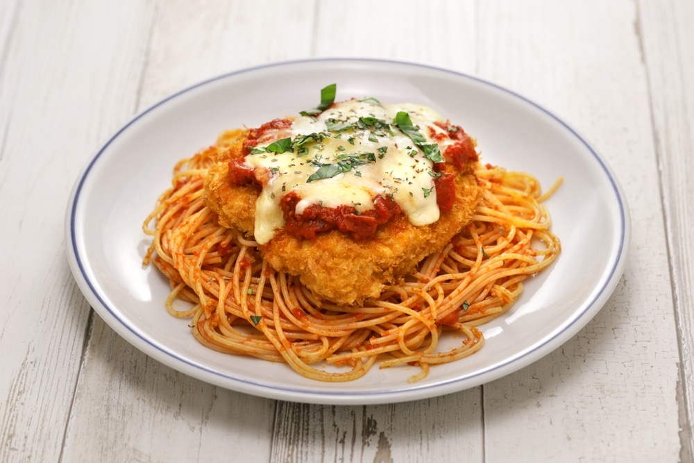 Chicken,Parmesan,Pasta,,American,Cuisine