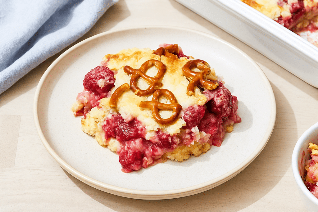 4-Ingredient Strawberry Dump Cake