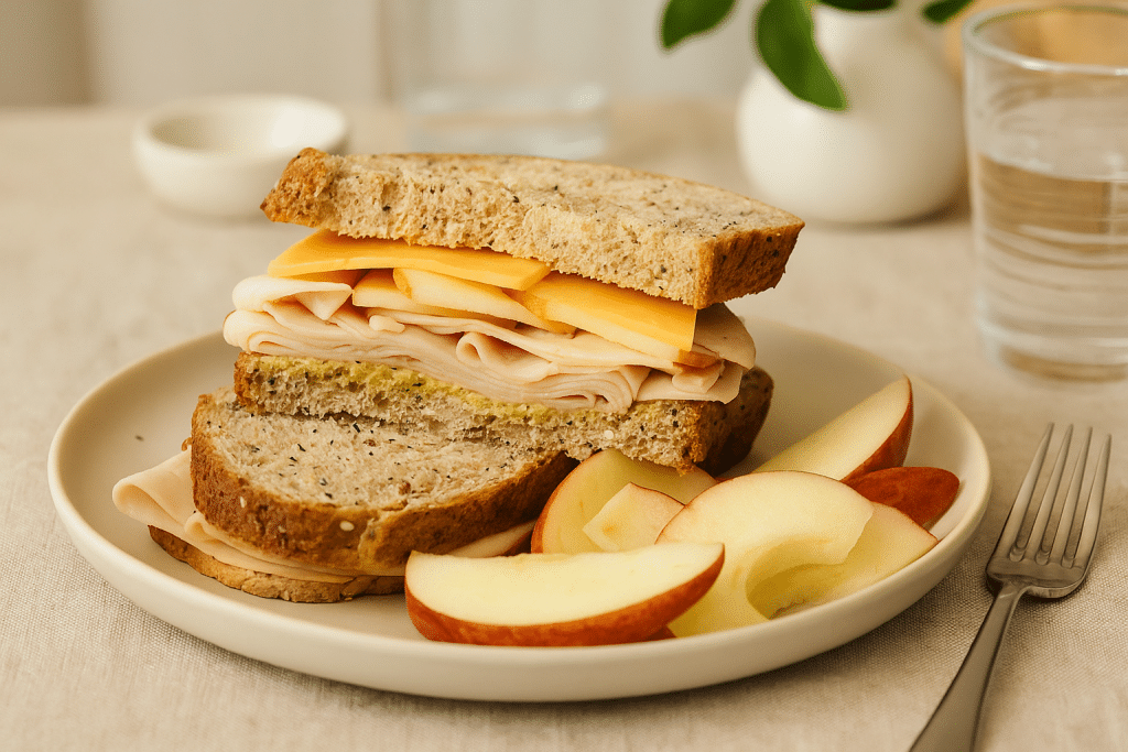 Apple & Cheddar Sandwich