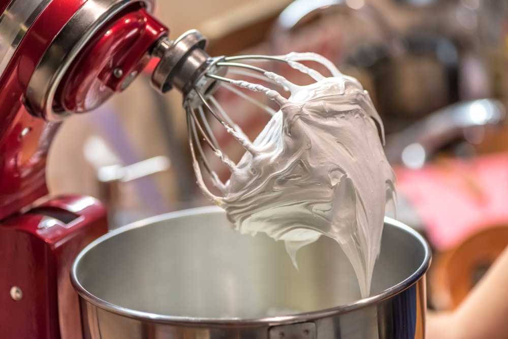 Whipped,Cream,And,Mixer
