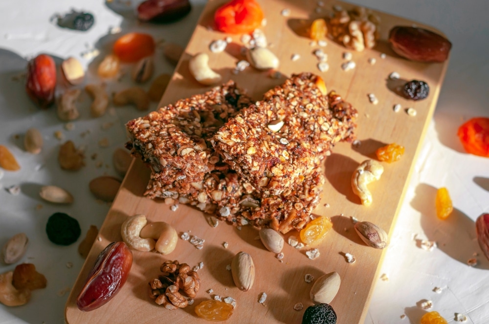 Bar,With,Homemade,Cereals,,Nuts,And,Dried,Fruits,On,A