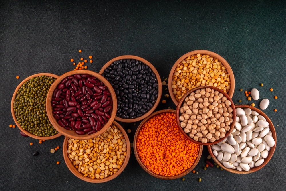 Various,Dried,Beans,,Lentils,,Mung,,Chickpea,,Pea,