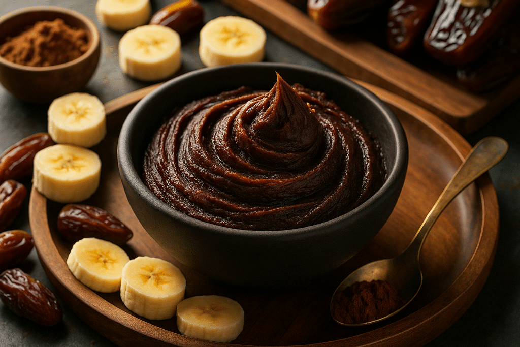 Date Spread chocolate cocoa banana