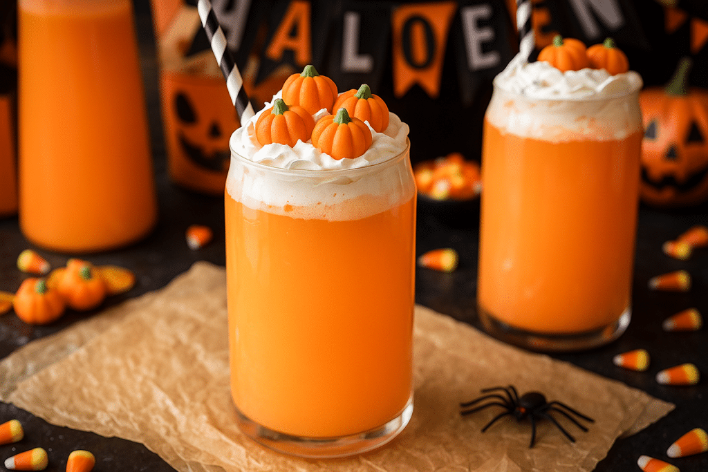 Halloween drink pumpkin patch