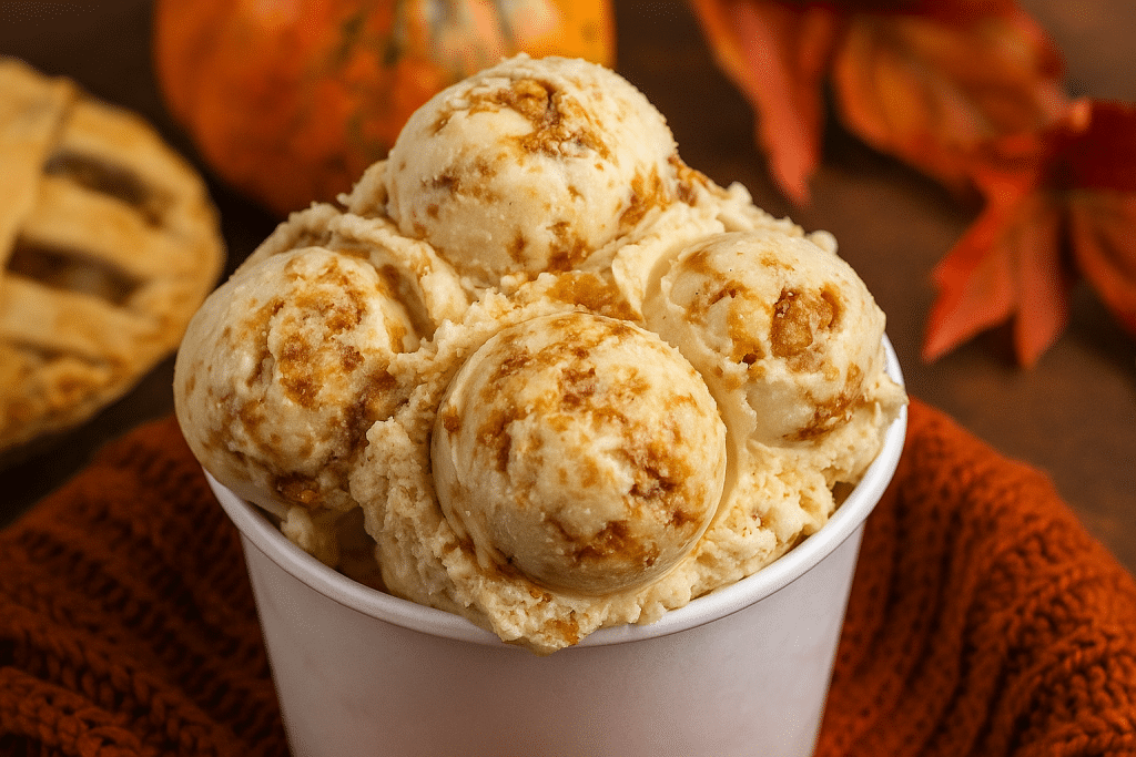 Autumn Apple Pie Sundae