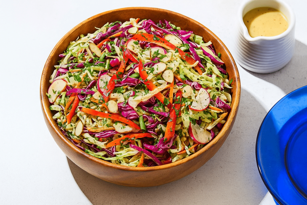 Colorful Cabbage Pepper side dish